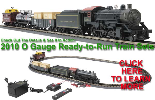  2010 O Gauge Ready-to-Run Train Sets | MTH ELECTRIC TRAINS