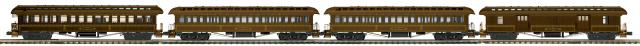 Premier 4-Car 64’ Woodsided Passenger Set