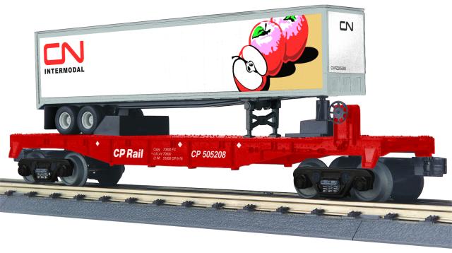 RailKing Flat with Trailer